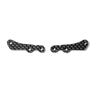 INFINITY REAR LOWER ARM PLATE LC+1.5 (CARBON GRAPHITE) 2pcs