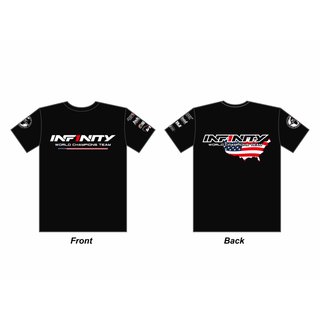 INFINITY 2019 Team U.S.A. T-Shirt (BK) 2XL size