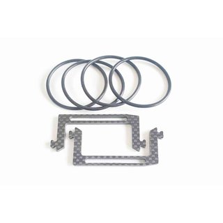 SWORKz 2WD Batteriehalterung universal by RC Carbon...