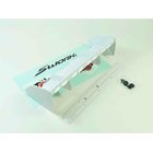 SWORKz 1/8 Heckspoiler Pro-Speed 2.0 weiss gelocht