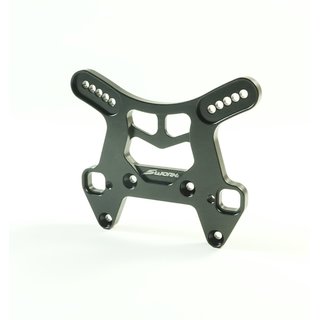 SWORKz Sto�d�mpferplatte vorne Aluminium T7