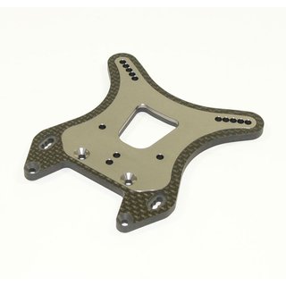 SWORKz S350 Carbon/Alu D�mpferplatine Hinten