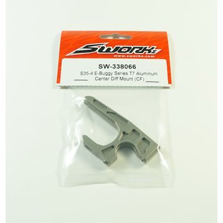 SWORKz Halterung Mitteldifferential Aluminium T7