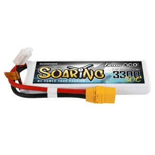 Kyosho Gens ace Soaring LiPo 2S 7.4V-3300-30C (XT90)...