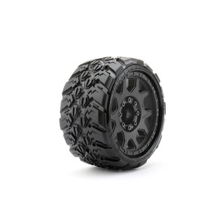 Extreme Tyre for Maxx Low Profile King Cobra Belted 3.8Black Rim (2)