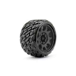 Extreme Tyre for Maxx Low Profile Rockform Belted 3.8 Black Rim (2)