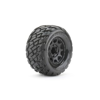 Kyosho Jetko EX Tyre MT Rockform Black Wheel 2.8 TRX...