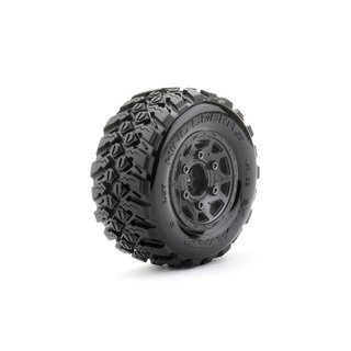 Extreme Tyre SC King Cobra on TRX Slash 2WD FrontBlack Rims (2)