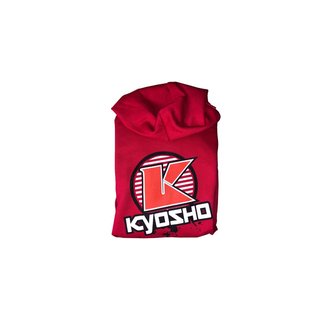 Kyosho Sweatshirt mit Kapuze Hoodie K-CIRCLE (5XL) Rot
