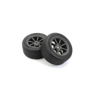 Kyosho Verklebte Reifen TC FZ02 M8S Watanabe Wheel 1:10...