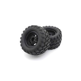 Kyosho Raeder mit schwarzen Felgen Kyosho Mad Wagon VE (2)