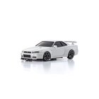Autoscale Mini-Z Skyline GT-R R34 V-Spec Nur II White...