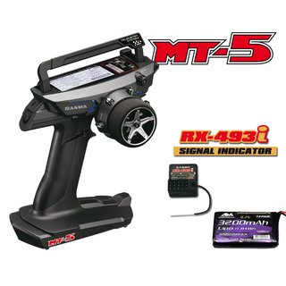 Sanwa MT5 FH5 Combo with RX493i Receiver + TX Battery