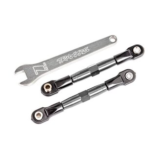 TRAXXAS Sturz-Spurstange 7075-T6 Alu charcoal grau 67mm...