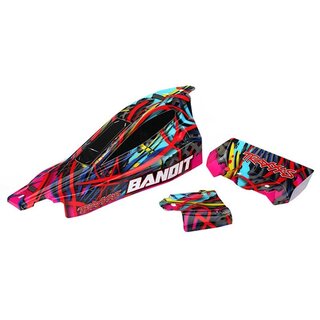 TRAXXAS Karosserie Bandit Hawaiian mit Aufkleber