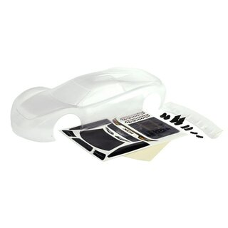 TRAXXAS Karosserie XO-1 & Fl�gel klar mit Aufkleber