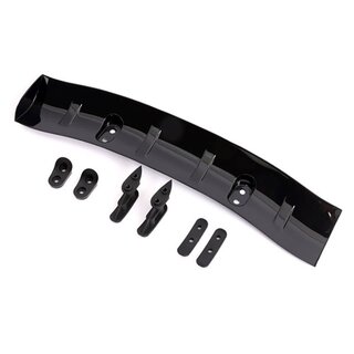 TRAXXAS Fl�gel Lexan schwarz mit Halter