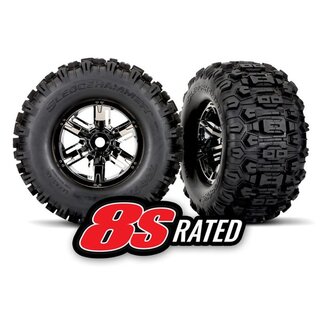 TRAXXAS Sledgehammer Reifen auf X-Maxx Felgen...