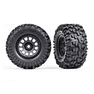 TRAXXAS Maxx AT Reifen auf XRT-Felgen schwarz (2)
