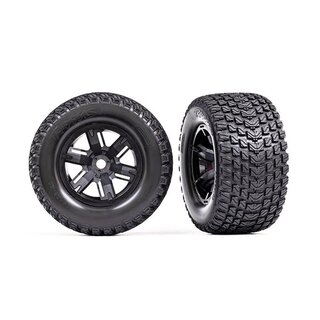 TRAXXAS Gravix Racing-Reifen auf X-Maxx Felgen schwarz (2)