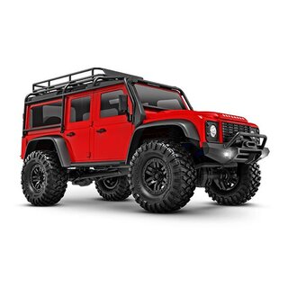 TRAXXAS TRX-4M LR Defender 4x4 rot 1/18 Crawler RTR