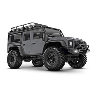 TRAXXAS TRX-4M LR DEFENDER 4X4 SILBER 1/18 CRAWLER RTR BRUSHED, MIT AKKU UND USB LADEGER�T