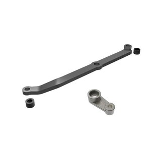 TRAXXAS Lenkplatte 6061-T6 Aluminium dunkel-titan