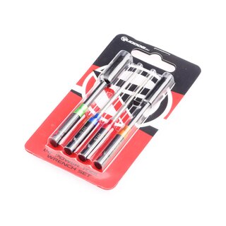 RUDDOG Metric Hex and Nut 1/4 Power Tool Wrench Set (1.5 | 2.0 | 5.5 | 7.0mm)