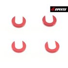 Iris 6x3x1.0mm Open Washers (4pcs)