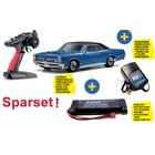 Kyosho Fazer MK2 Pontiac GTO Tyrol Blue 1967 1:10 Full RS...