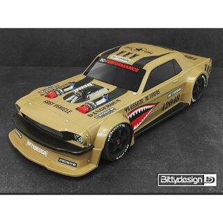 Bittydesign Destroyer Clear Body Shell for ARRMA Infraction | Limitless?1/7 RTR