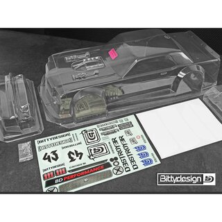 Bittydesign Destroyer Clear Body Shell for ARRMA Infraction | Limitless?1/7 RTR