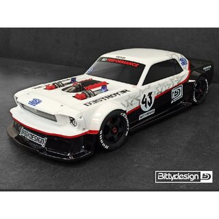 Bittydesign Destroyer Clear Body Shell for ARRMA Infraction | Limitless?1/7 RTR