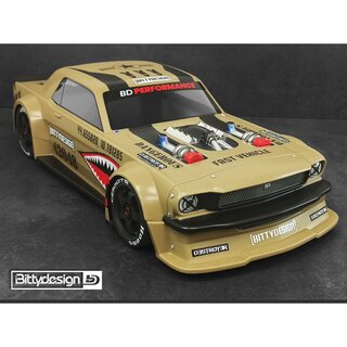 Bittydesign Destroyer Clear Body Shell for ARRMA Infraction | Limitless?1/7 RTR
