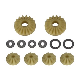 Team Associated RC10B74 FT LTC Differential Rebuild Set, plastic