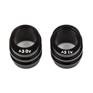 Team Associated RC10B74.2 FT Rear Gearbox Pinion Height Inserts, machined