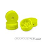 Jconcepts Mono - Losi Mini-B front wheel - (yellow) - 4pc