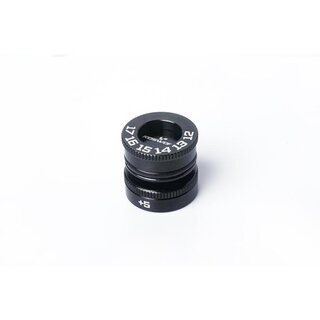 Koswork 12~22mm Adjustable Ride Height Gauge (w/5mm block) (1/10 Buggy)