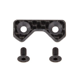 Team Associated FT RC10 One-Piece Front Carbon Wing Button