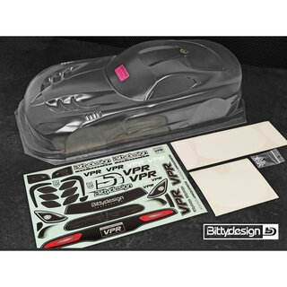 Bittydesign VPR 1/7 clear body for ARRMA Felony, 1.5mm thickness