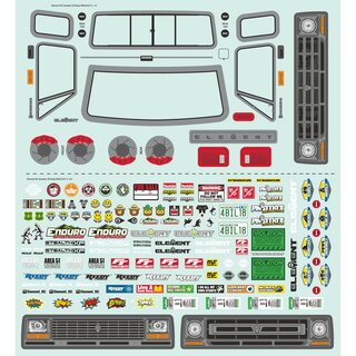 Element RC Enduro SE, Sendero Decal Sheet