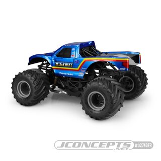 JConcepts 2010 Ford Raptor, BIGFOOT Racer body (Fits ? Losi LMT, Axial SMT10)