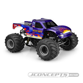 JConcepts 2010 Ford Raptor, Angels BIGFOOT body (Fits ? Losi LMT, Axial SMT10)