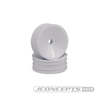 JConcepts Mono 1.9 RC10 front wheel, white