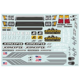 JConcepts JCI Hunter body shell (Fits - Trx Stampede, Stampede 4x4)