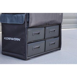Koswork 1/8 Pit Bag PP Frame Edition (Top Open design, w/KOS32120-510BK Lid)