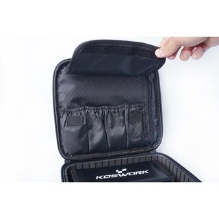 Koswork 260x230x95mm Hard Frame Battery Bag (w/ 2pcs Battery Safety Bags)