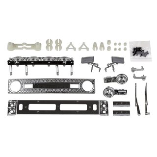 Team Associated MT12 Accessories, chrome