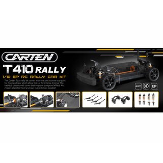 CARTEN T410 RALLY 1/10 4WD Touring Car Kit