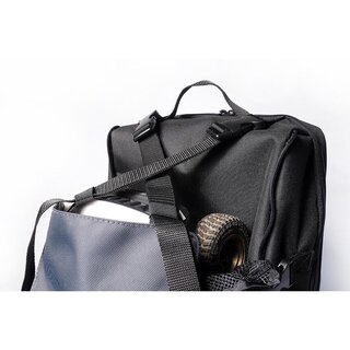Koswork RC Car Expandable Backpack (1/8 Buggy, 1/10 Buggy, Truck, Touring & Crawler) Black